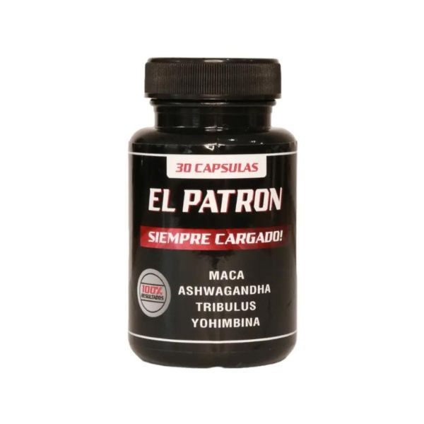 El Patron Potenciador Sexual Masculino X Capsulas Rappi