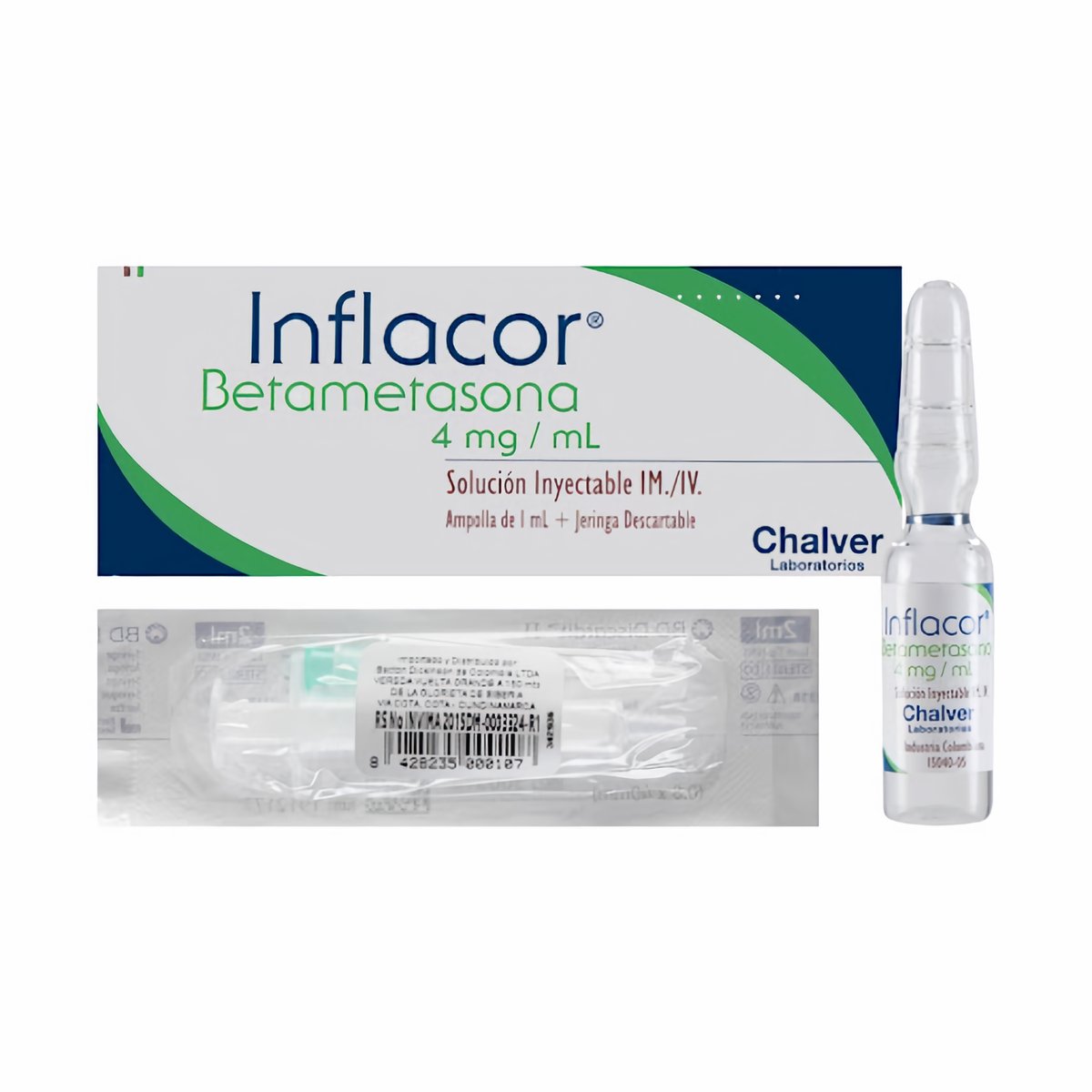 Inflacor Betametasona Soluci N Inyectable Mg Desde