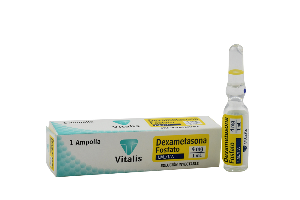 Vitalis Soluci N Inyectable Dexametasona Fosfato Mg Ml Desde