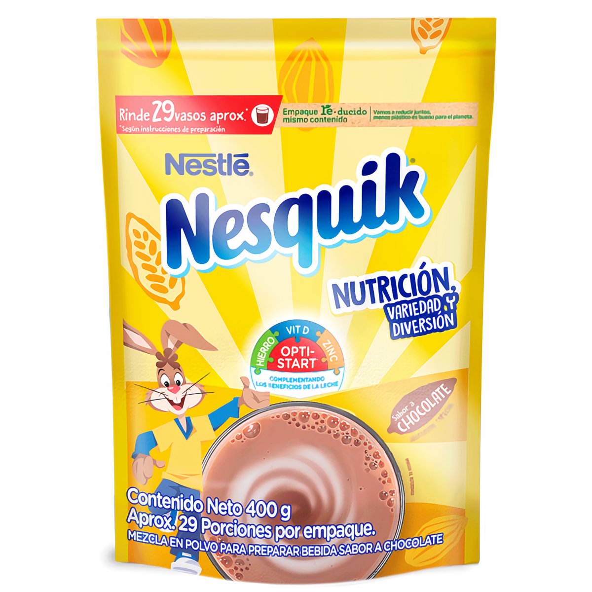 Nesquik Polvo Para Preparar Bebida Sabor A Chocolate Precio Rappi