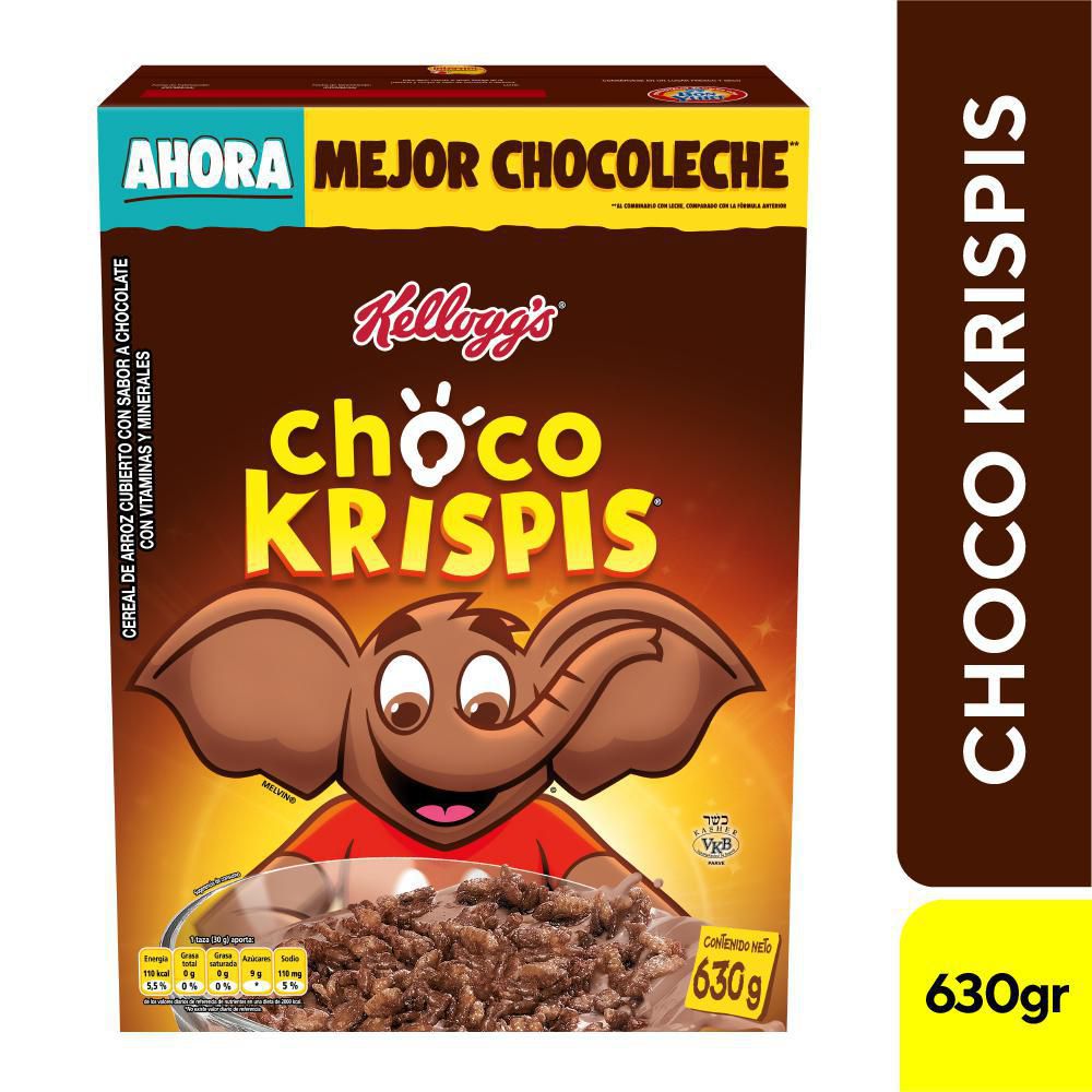 Cereal Choco Krispis 630 Gr Kelloggs Rappi