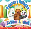 Paletas Ensaladas Y Helados Crema Y Miel