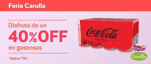 40% off en Gaseosas