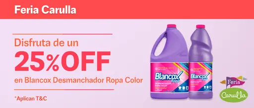 25% off en Blancox Desmanchador Ropa Color con Aroma Floral