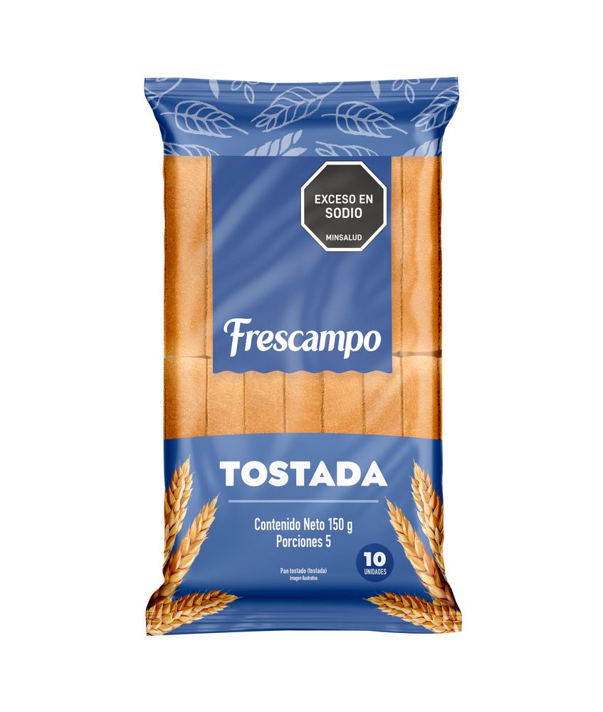 Tostadas Frescampo Blancas (150 gr)