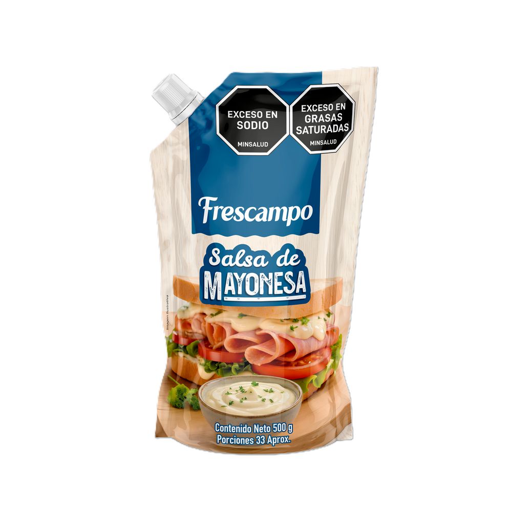 Salsa Frescampo Salsa De Mayonesa Dp 500 g (500 gr)
