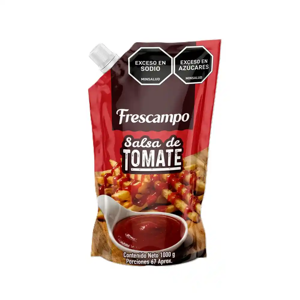 salsa frescampo salsa de tomate dp 1000 g (1000 gr)