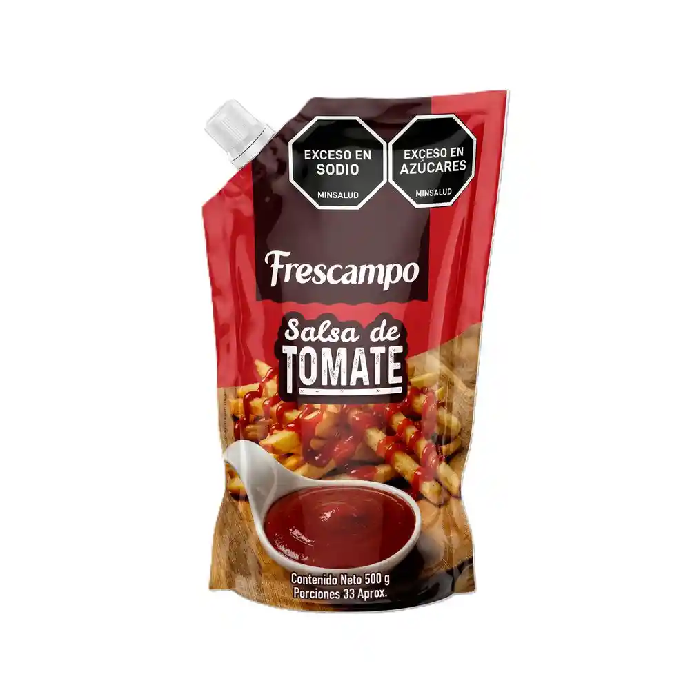salsa frescampo salsa de tomate dp 500 g (500 gr)