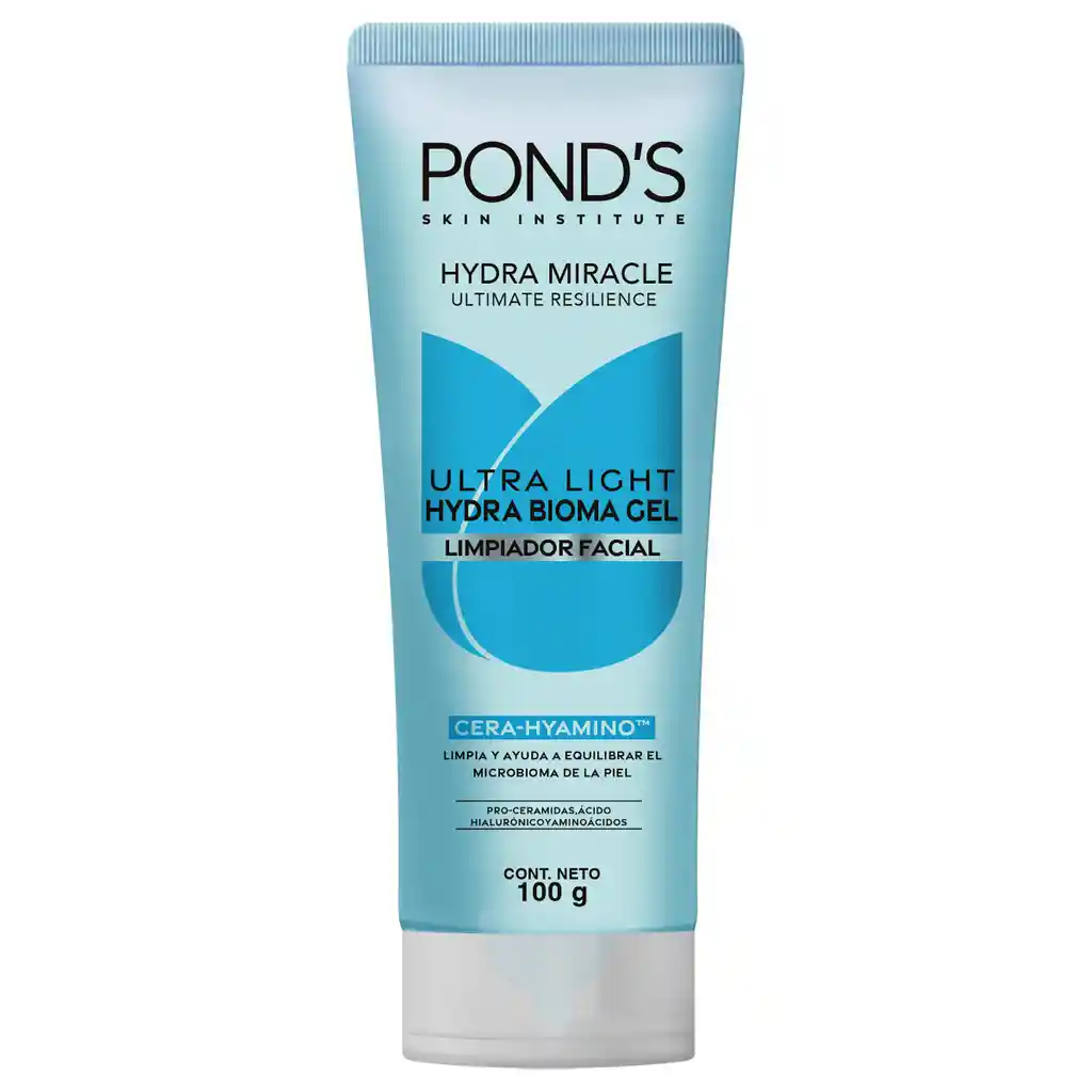 espuma facial ponds hydra miracle 100g x1nar