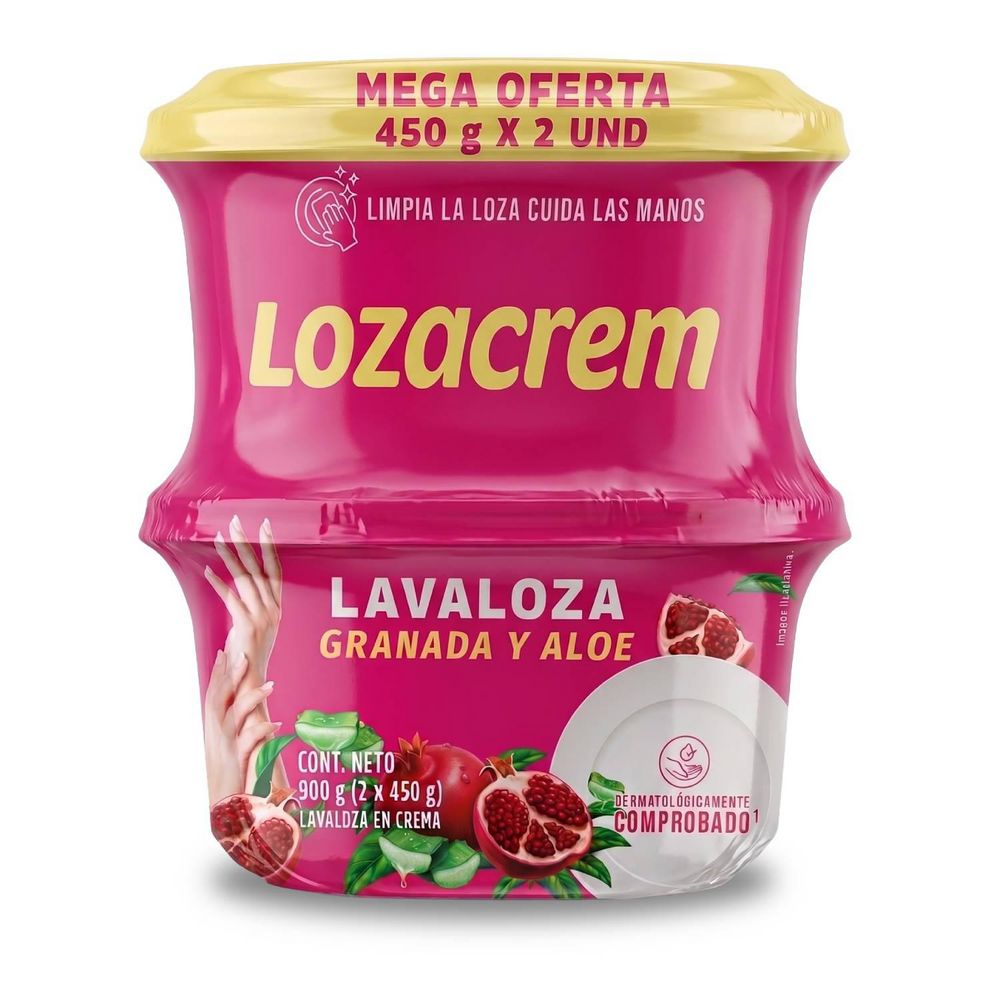 Lavaloza Crema Blancox Crema Granada Y Aloe (900 Gr)