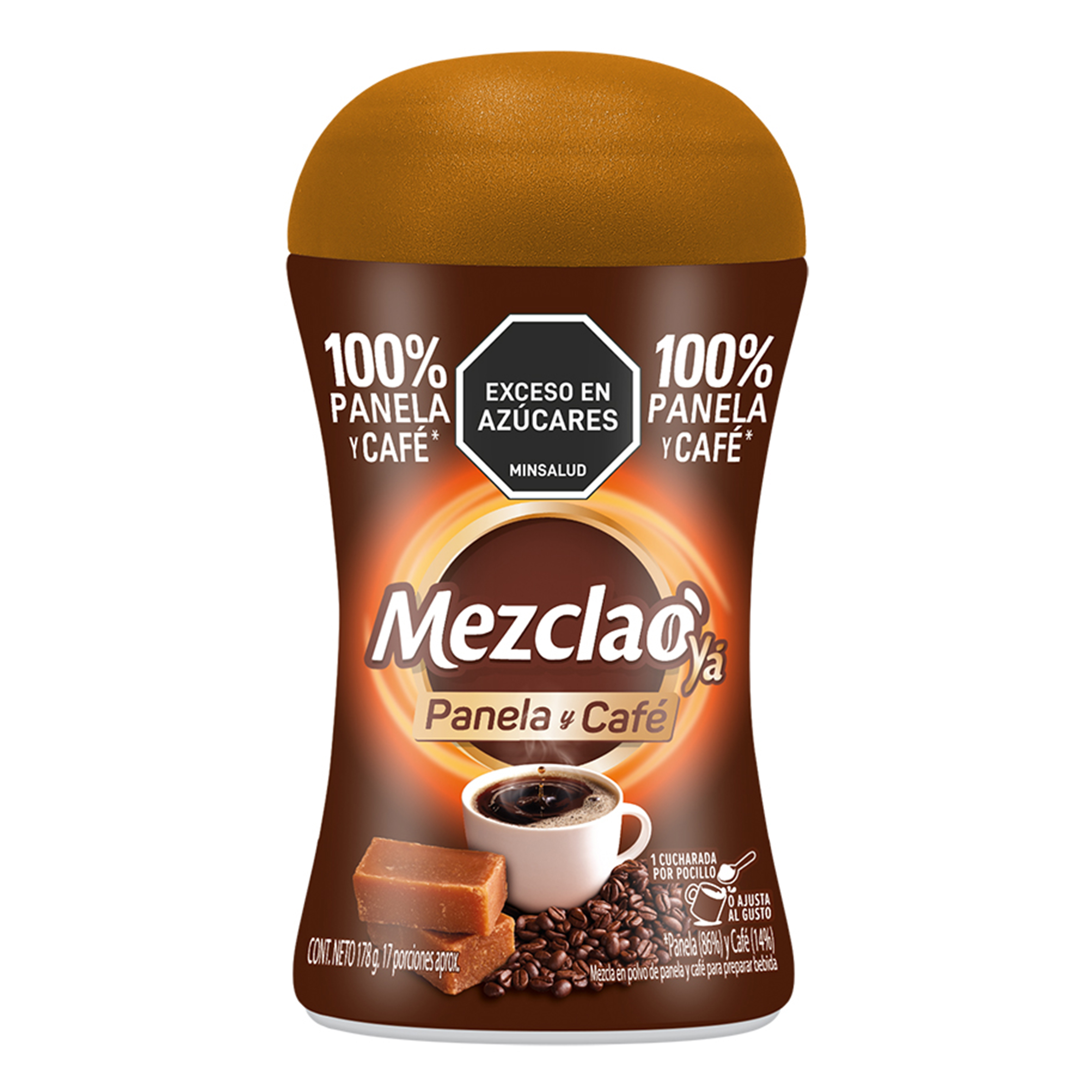 Mezcla Mezclao Ya Polvo Panela Cafe Preparar Bebida X178Grm 178 g