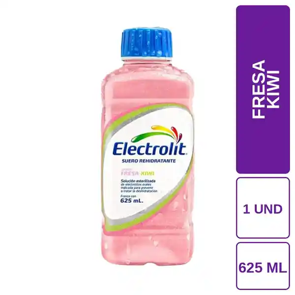 Electrolit Suero Rehidratante Sabor Fresa Kiwi 625 mL