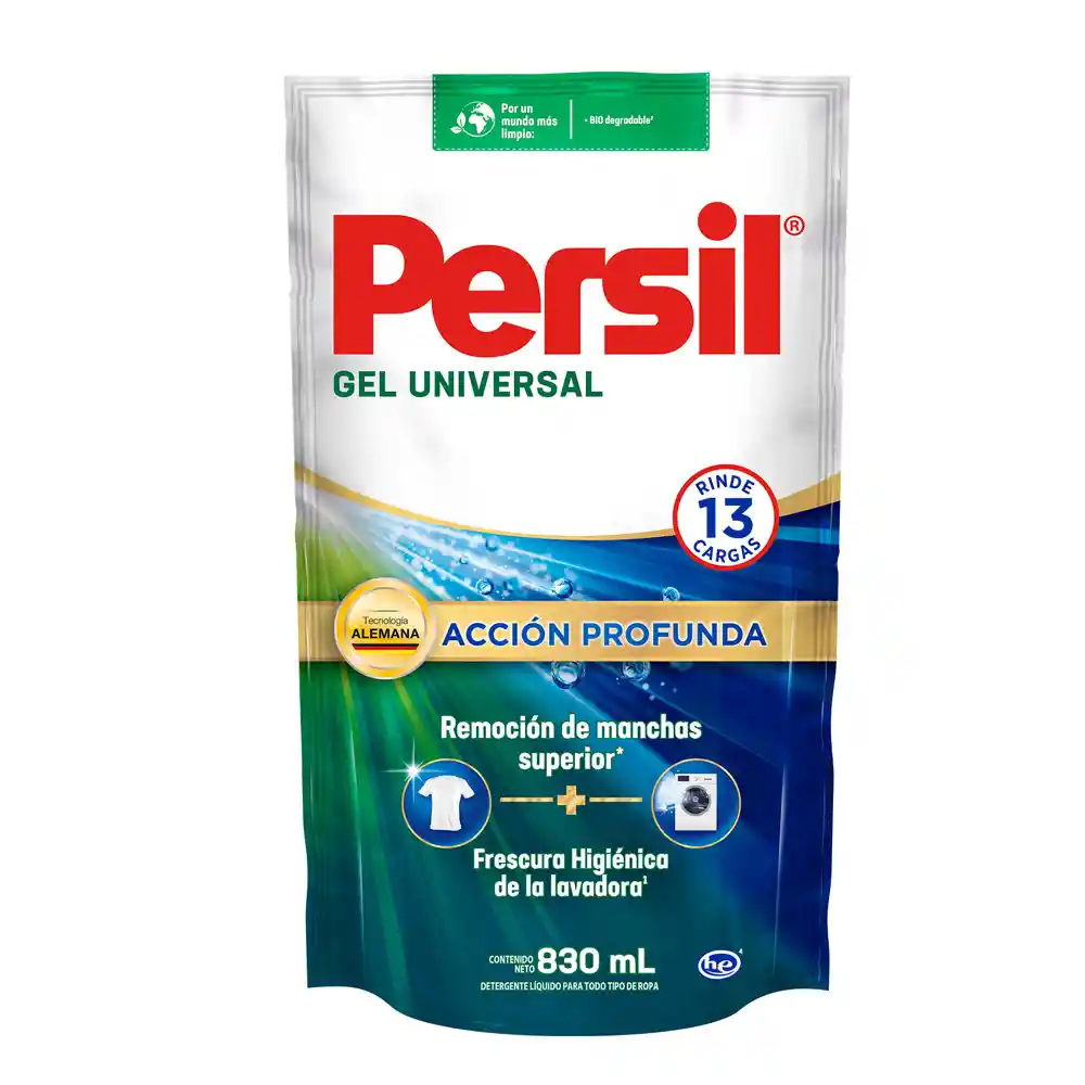 Persil Universal Detergente Líquido 830 ml para Ropa