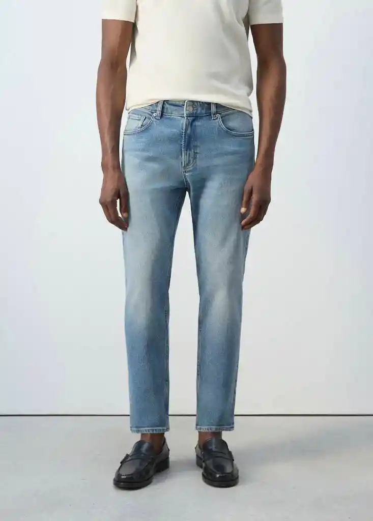 JEANS BEN DIRTY CLARO Talla 38 Hombre Mango