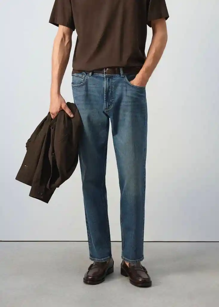 JEANS BEN DIRTY Talla 42 Hombre Mango