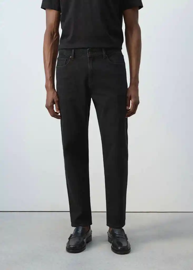 JEANS BEN TEJANO NEGRO Talla 40 Hombre Mango