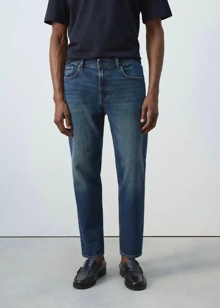 JEANS BEN TEJANO OSCURO Talla 38 Hombre Mango