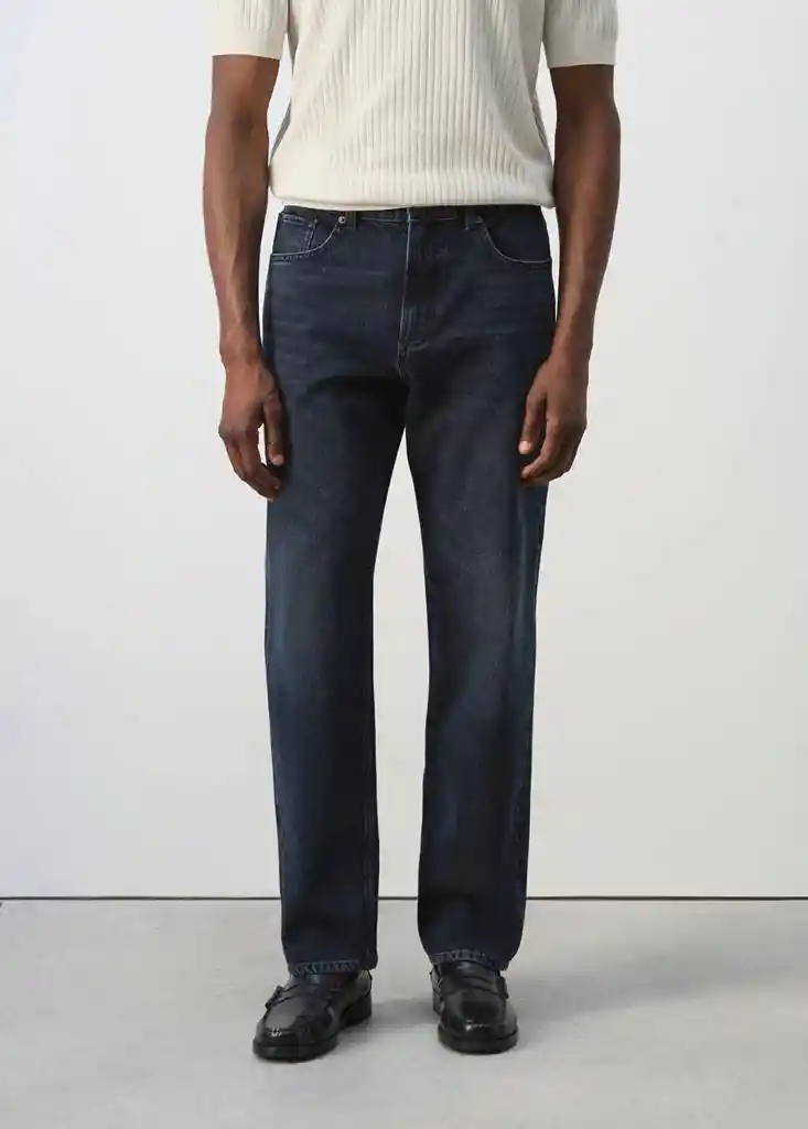 JEANS BOB BLUEBLACK Talla 40 Hombre Mango