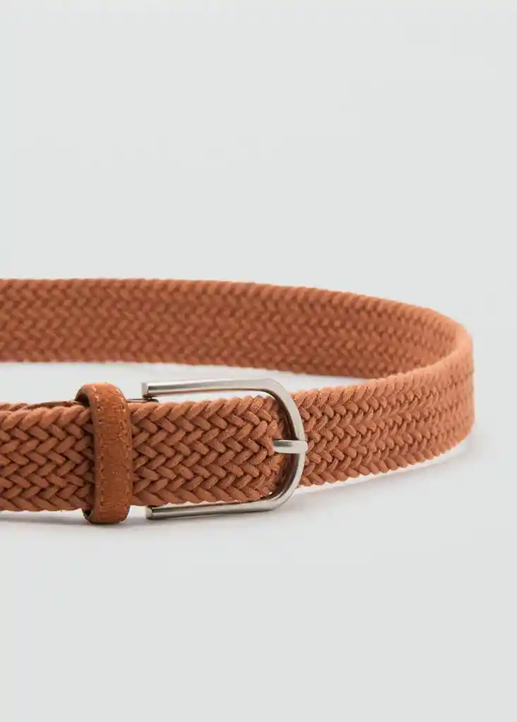 CINTURON ELASTIC CAMEL Talla 90 Hombre Mango
