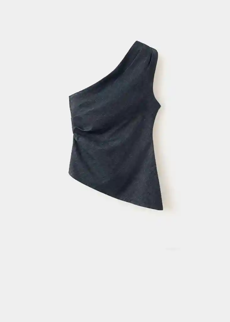 TOP NOAH TEJANO SOFT Talla S Mujer Mango