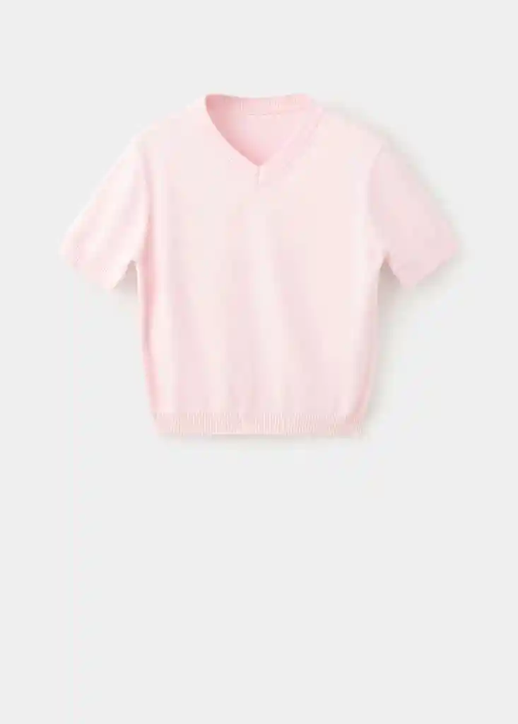 JERSEY VALEN ROSA LIGHT Talla S Mujer Mango