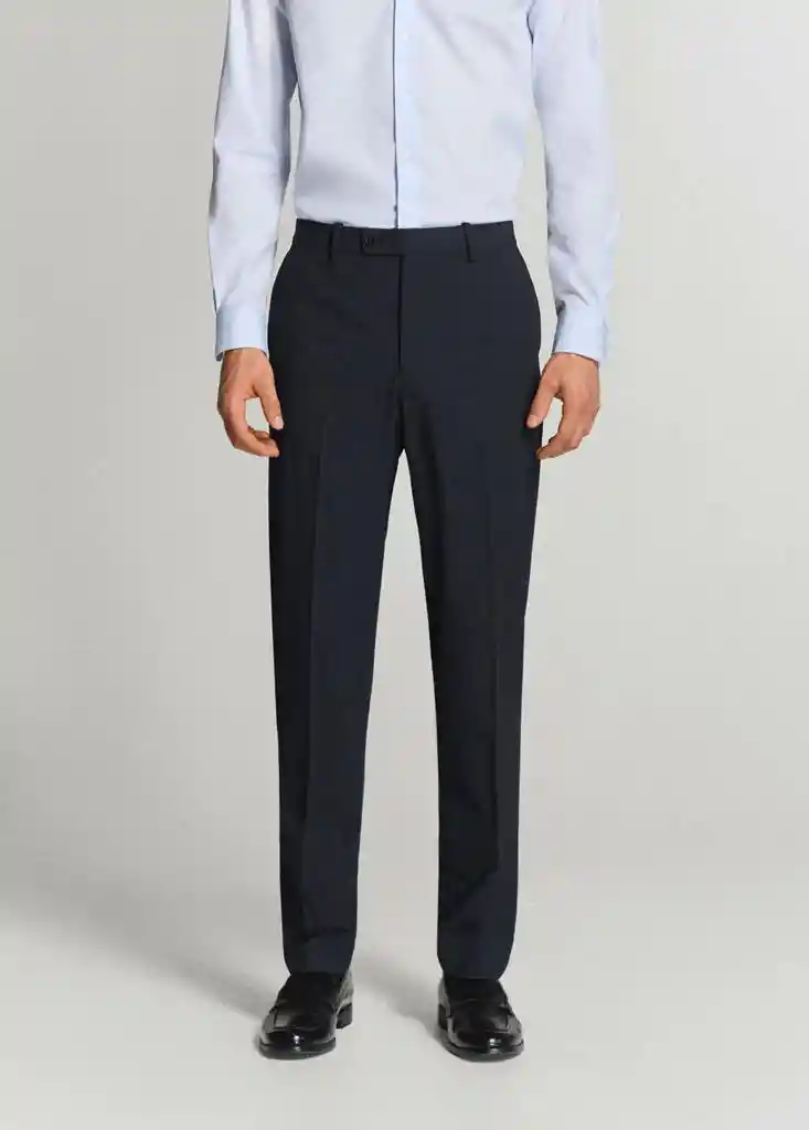 PANTALON LONDON NAVY Talla 42 Hombre Mango