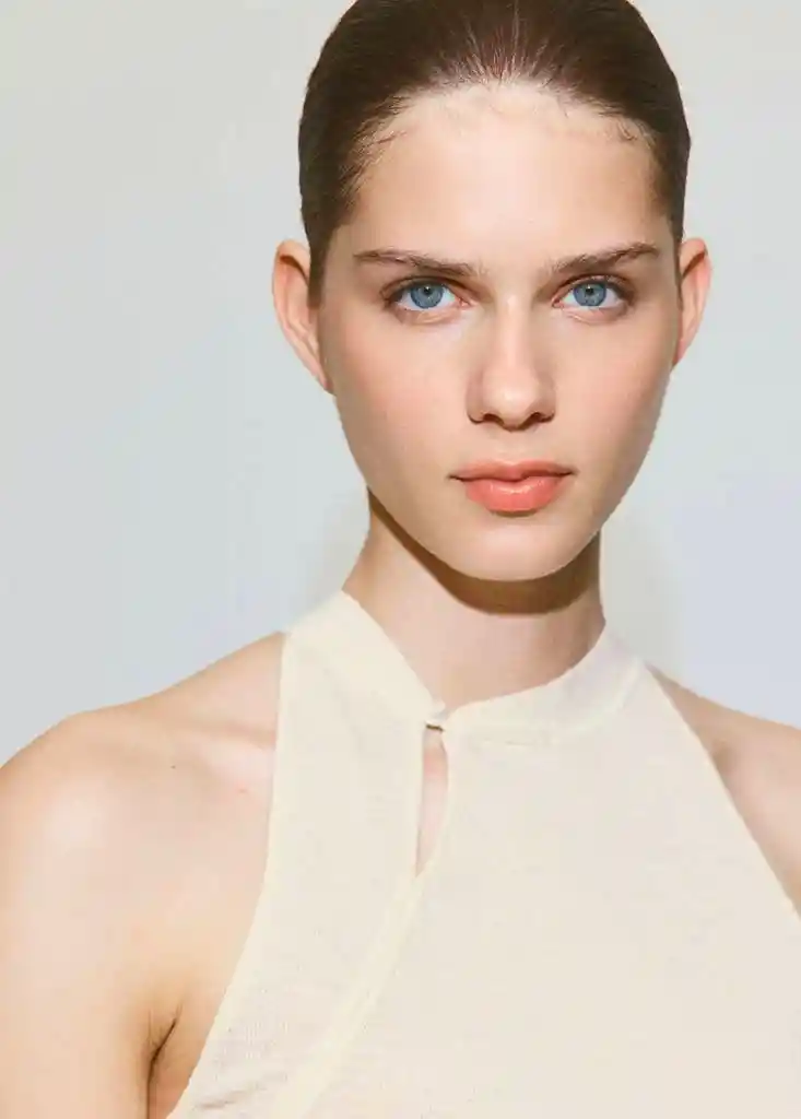TOP LIMON CRUDO Talla S Mujer Mango