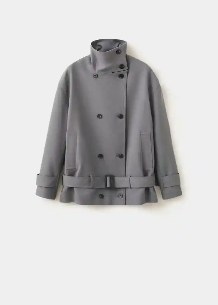 CHAQUETA DARIO GRIS Talla M Mujer Mango
