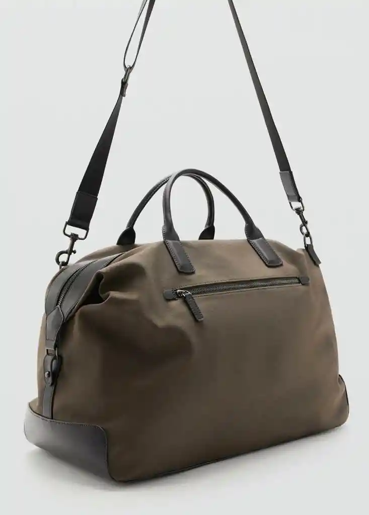 BOLSO WEEKEND KHAKI Talla 99 Hombre Mango