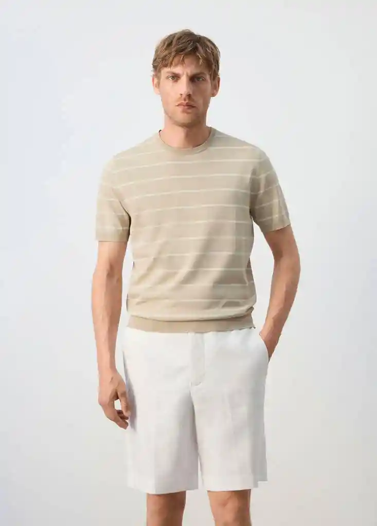CAMISETA TRICOT RAYL ARENA Talla M Hombre Mango