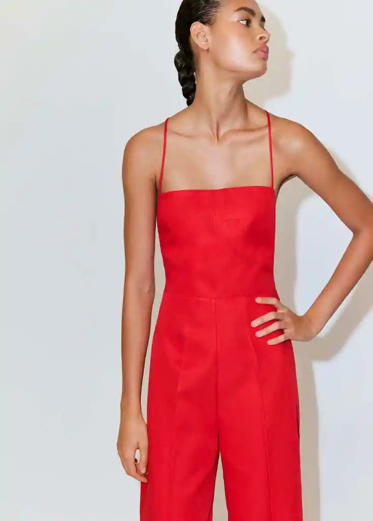 MONO NORMA ROJO Talla M Mujer Mango