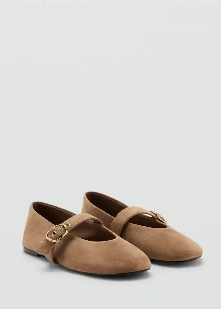 ZAPATO DOOR2 ARENA Talla 39 Mujer Mango