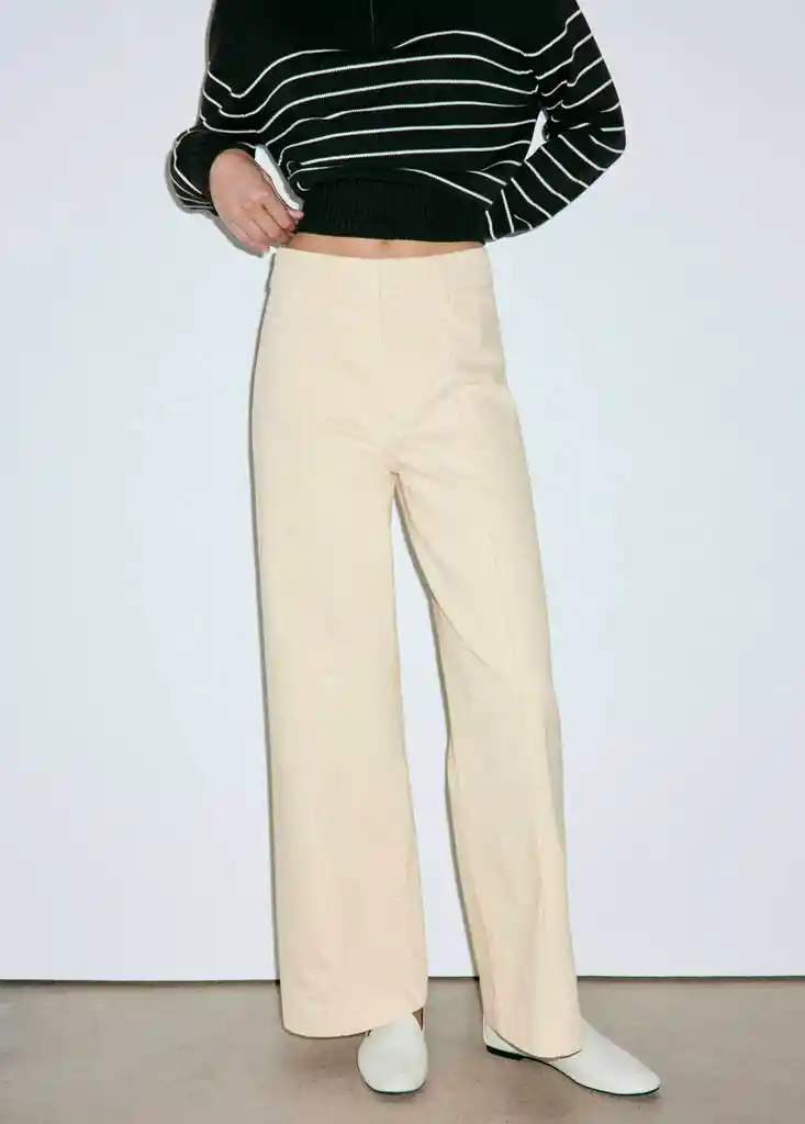 JEANS PALOMA VAINILLA Talla 46 Mujer Mango
