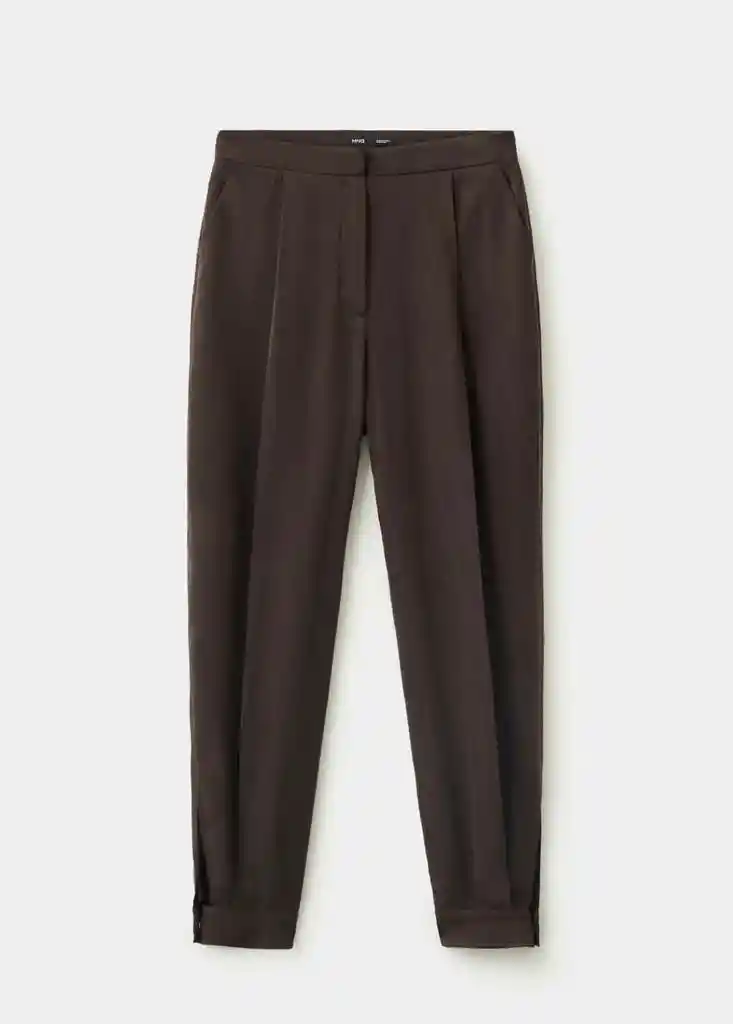 PANTALON SYDNEY CHOCOLATE Talla 36 Mujer Mango
