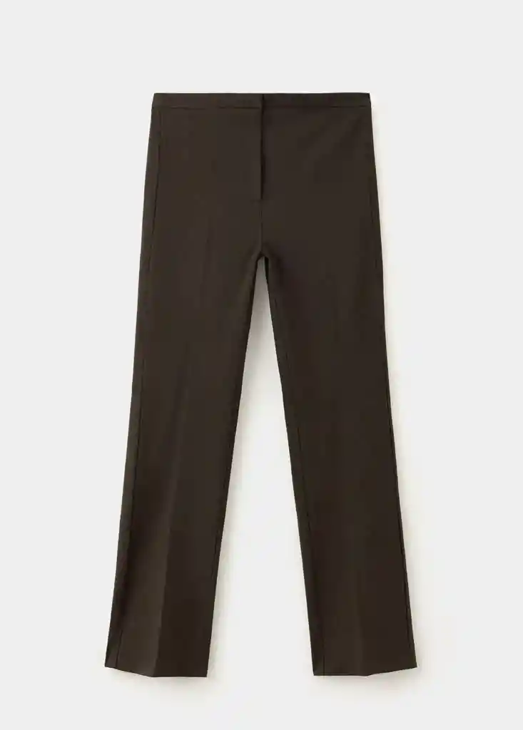 PANTALON NEWCOLA CHOCOLATE Talla 34 Mujer Mango
