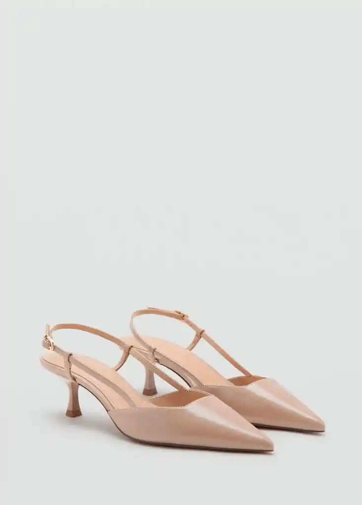 ZAPATO TONION NUDE Talla 36 Mujer Mango