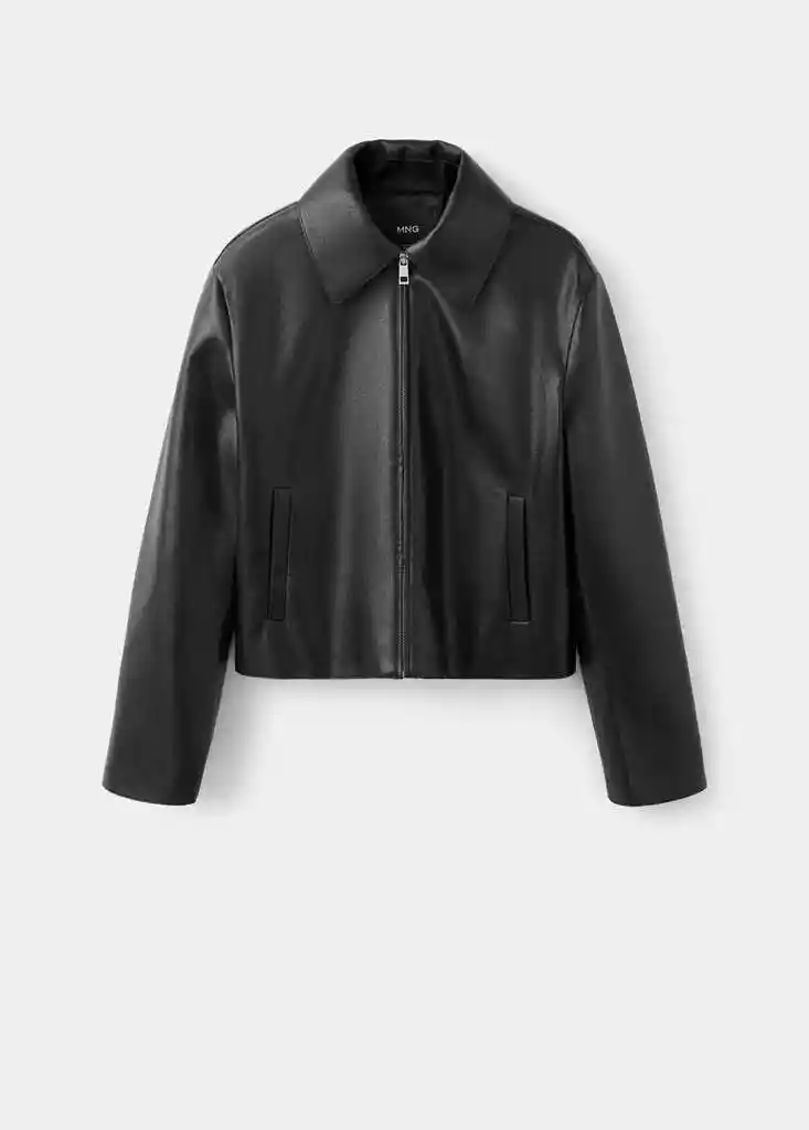 CHAQUETA SABINA NEGRO Talla S Mujer Mango