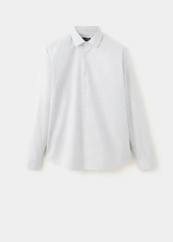 CAMISA LANDO BLANCO Talla M Hombre Mango