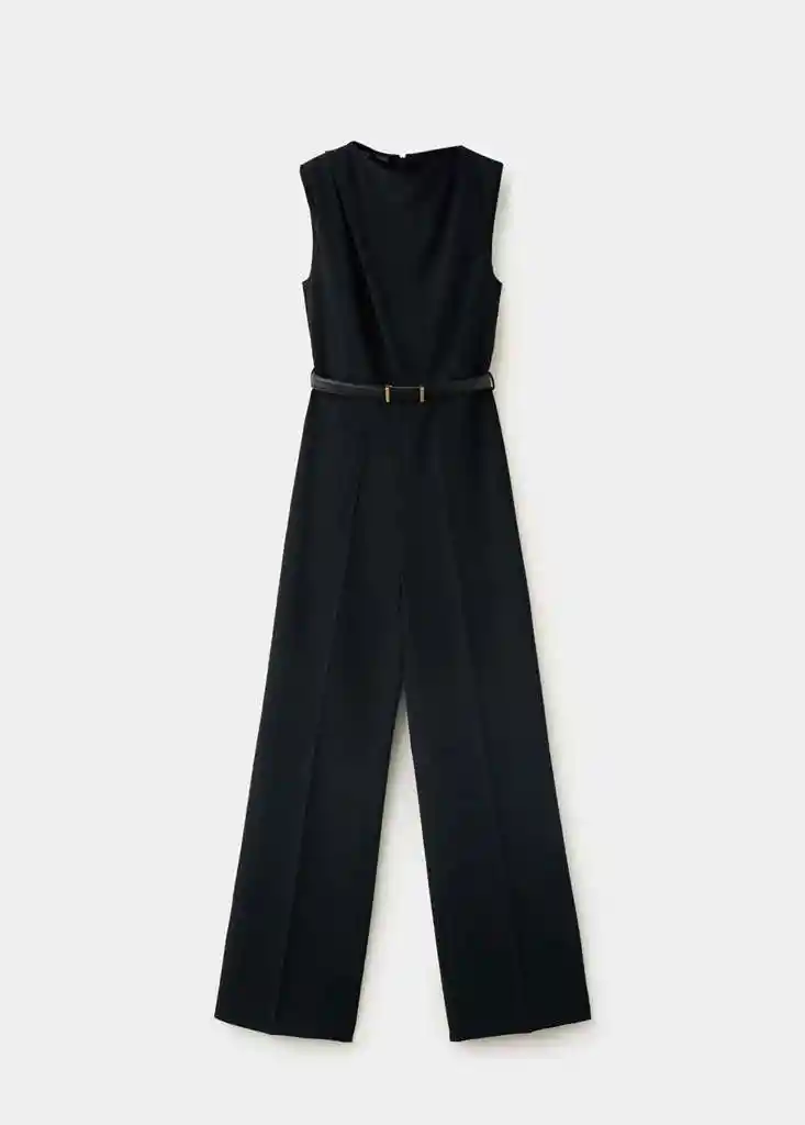 MONO MIRTA NEGRO Talla XS Mujer Mango