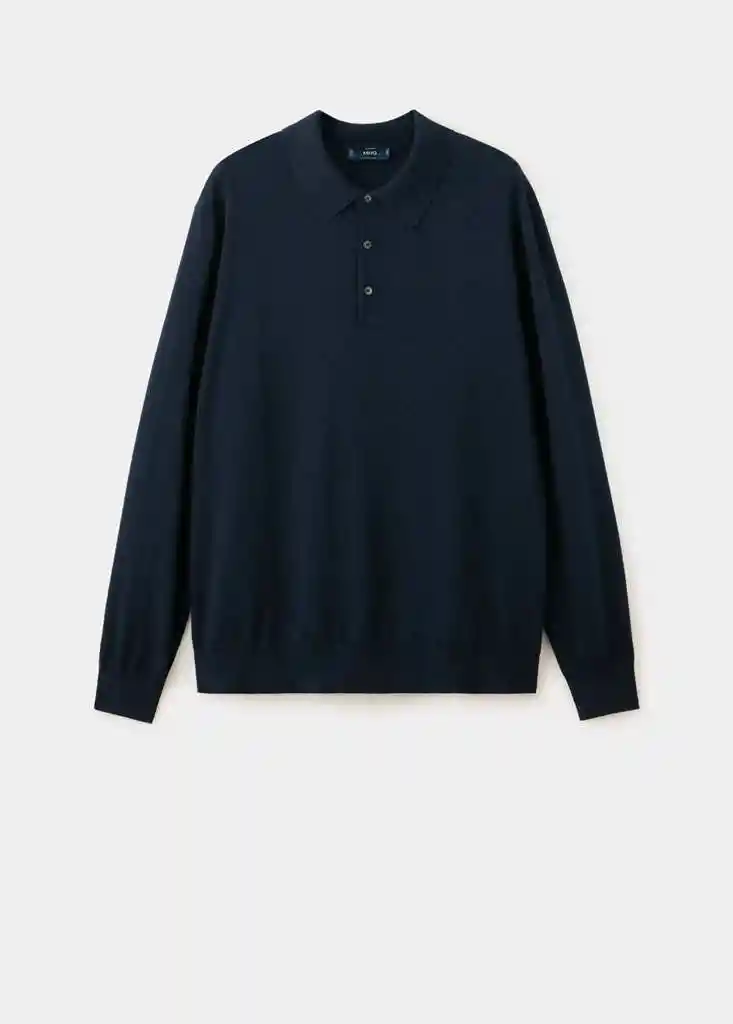 POLO WILLYS NAVY Talla M Hombre Mango