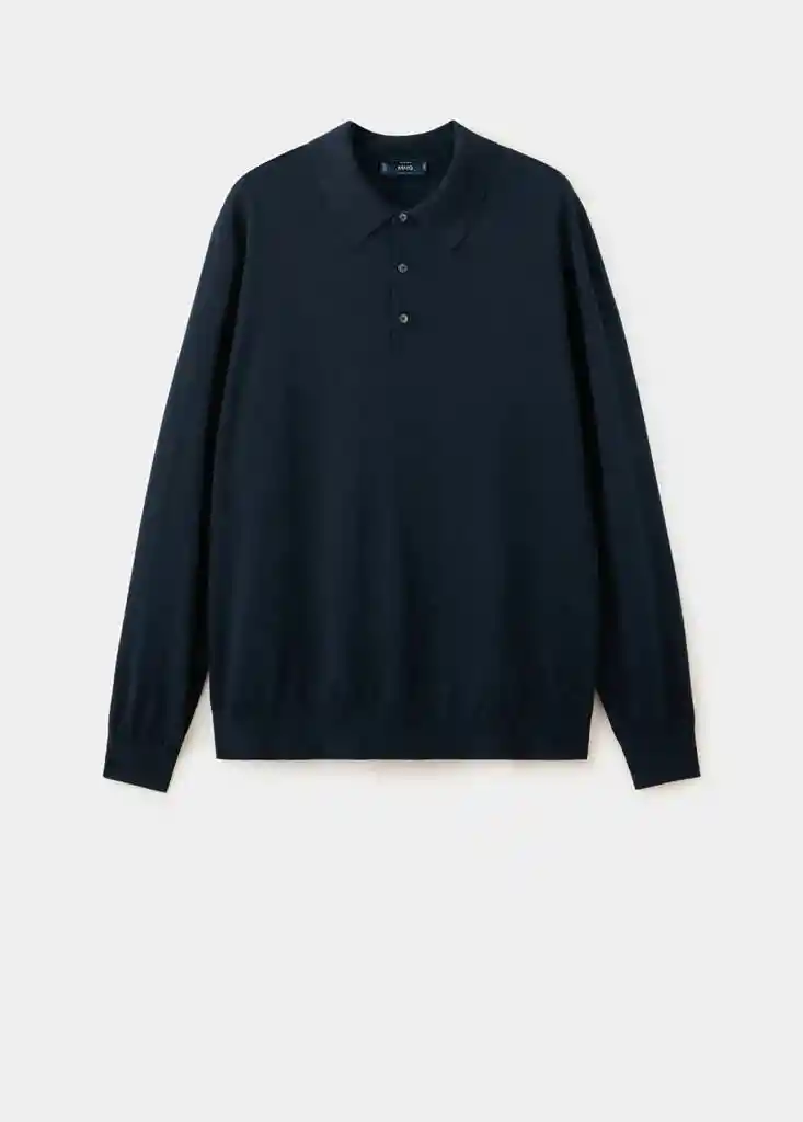 POLO WILLYS NAVY Talla L Hombre Mango