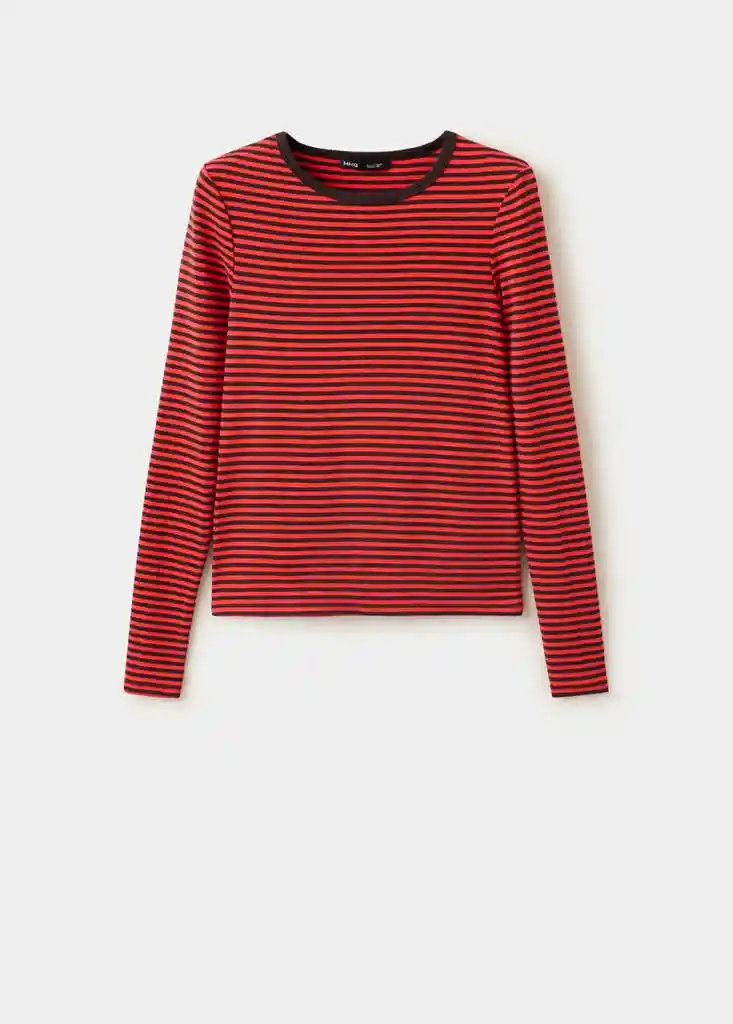 CAMISETA PAUL ROJO Talla M Mujer Mango