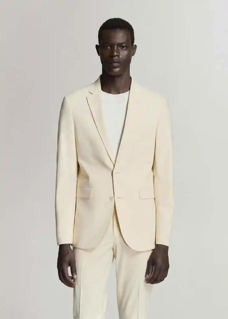AMERICANA PARIS CRUDO Talla 48 Hombre Mango