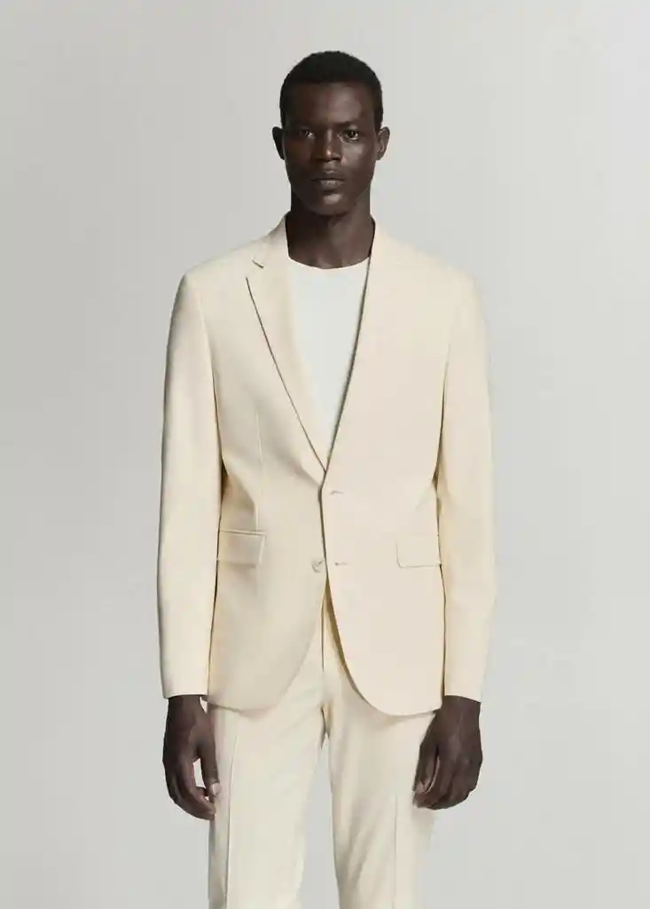 AMERICANA PARIS CRUDO Talla 50 Hombre Mango