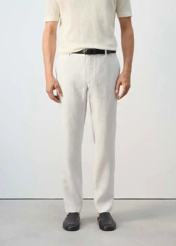 PANTALON OYSTER OFFWHITE Talla 40 Hombre Mango