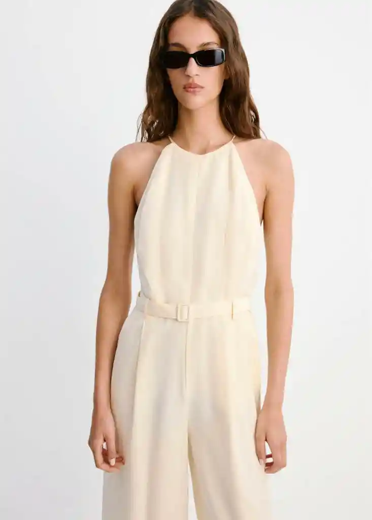 MONO ROOF CRUDO Talla L Mujer Mango
