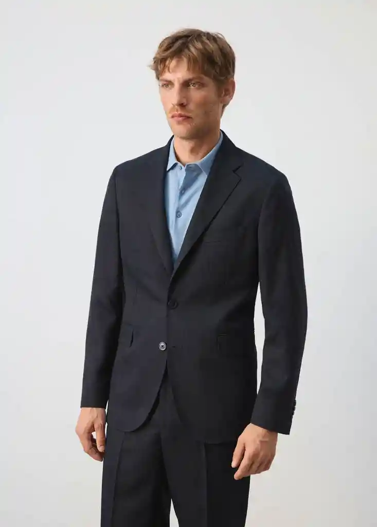 AMERICANA AMALFI NAVY Talla 48 Hombre Mango