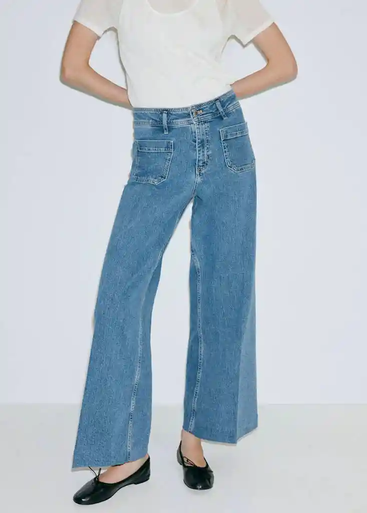 JEANS JESSIE TEJANO MEDIO Talla 42 Mujer Mango