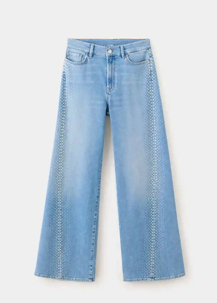 JEANS ERIN TEJANO MEDIO Talla 42 Mujer Mango