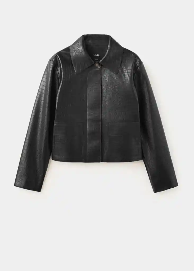 CHAQUETA NILO NEGRO Talla M Mujer Mango